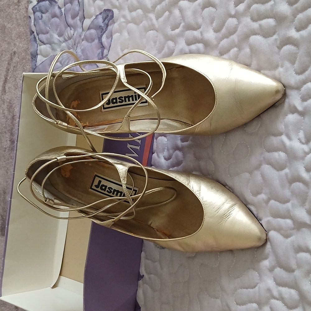Jasmine Dark Platinum Women's Heel Size 8 B